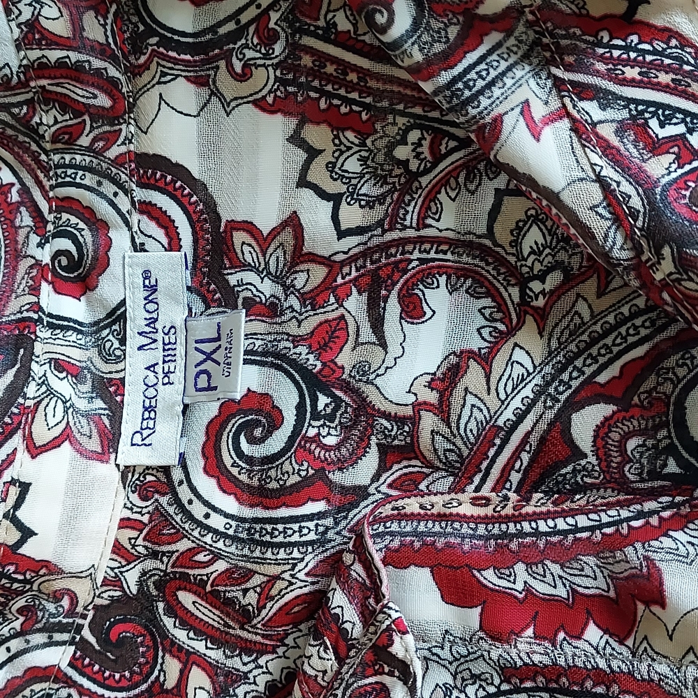 Rebecca Malone Paisley Blouse
